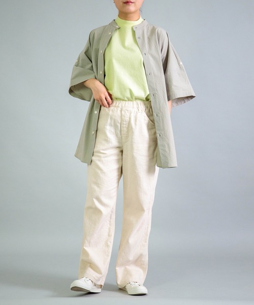 OMNIGOD womens / オムニゴッド] ツイル ルーズイージーペインター