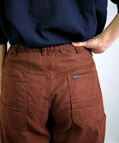 OMNIGOD womens / オムニゴッド] ツイル ルーズイージーペインター