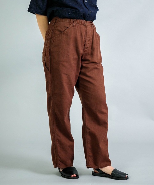 OMNIGOD womens / オムニゴッド] ツイル ルーズイージーペインター