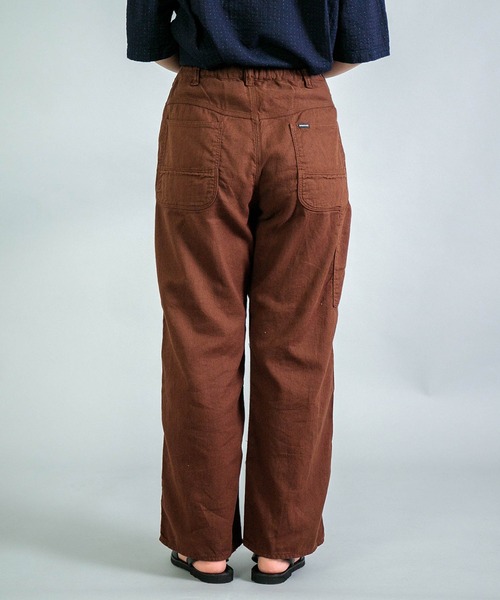 OMNIGOD womens / オムニゴッド] ツイル ルーズイージーペインター