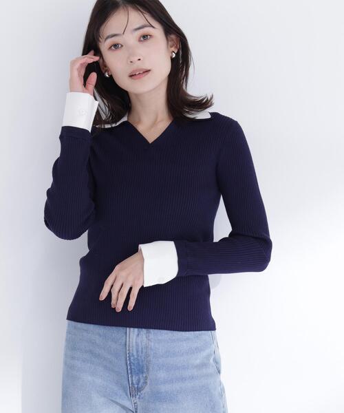 TODAYFUL "V Neck Rib Knit" Vネックリブニット TODAYFUL（トゥデイフル）の「Vネックリブニット（ニット/セーター