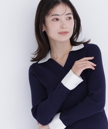 N. natural beauty basic カシミヤ100% Vネックニット N natural beauty basic カシミヤ100% Vネックニット エヌ ナチュラル