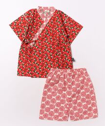 nino（ニノ）の「つばきプリント　甚平（その他ベビー用品）」