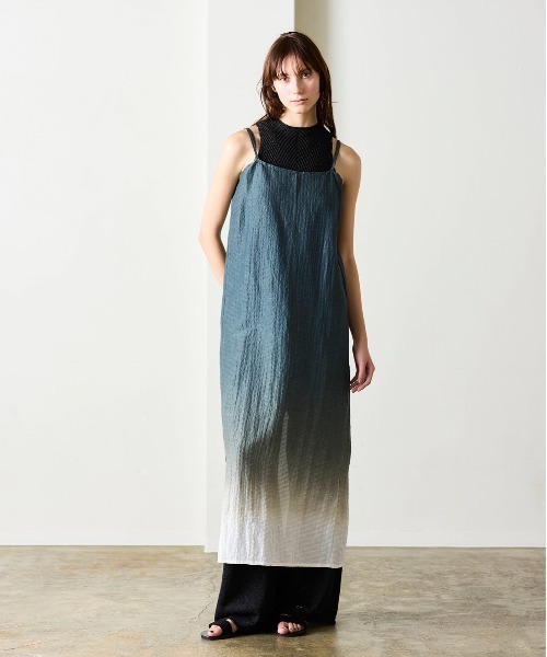 WALANCE(ワランス)の「paper knit sleeveless top(その他トップス・レディース・ブラック/オリーブ/サンドベージュ・FREE)」の5枚目の写真