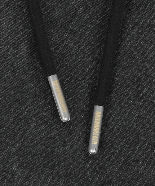BROWNBREATH(ブラウンブレス)の「DENIM HOOD ZIP UP - BLACK(パーカー・レディース・その他・X-LARGE/SMALL/LARGE/MEDIUM)」の4枚目の写真