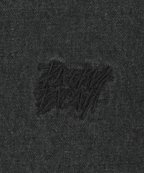 BROWNBREATH(ブラウンブレス)の「DENIM HOOD ZIP UP - BLACK(パーカー・レディース・その他・X-LARGE/SMALL/LARGE/MEDIUM)」の5枚目の写真