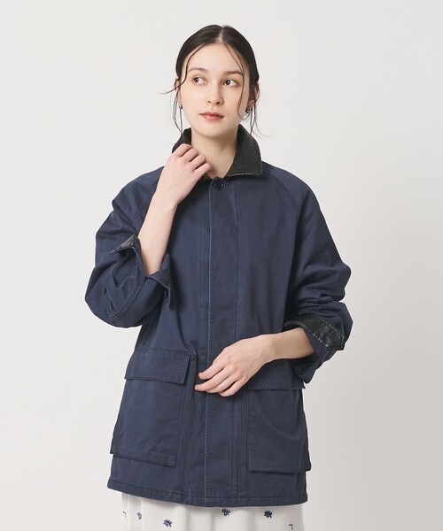 TOWNCRAFT(タウンクラフト)の「【別注】<TOWNCRAFT>カバーオール ジャケット(カバーオール・レディース・ネイビー/ナチュラル・FREE)」の17枚目の写真