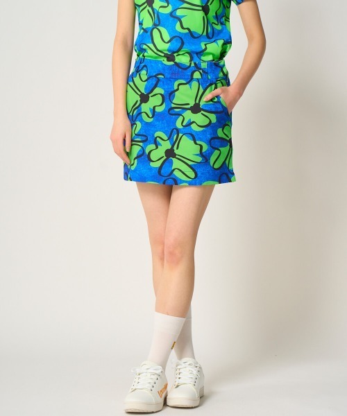 Loudmouth(ラウドマウス)の「LOUDMOUTH/ラウドマウス ゴルフウェア 吸汗速乾 UVカット ストレッチ 防透 インナーパンツ 柄 スカート(スカート・レディース・その他2/その他1/その他3/その他/その他4・S/LL/L/M)」の2枚目の写真