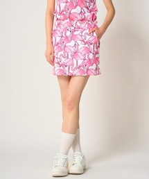 LOUDMOUTH/ラウドマウス ゴルフウェア 吸汗速乾 UVカット ストレッチ 防透 インナーパンツ 柄 スカート