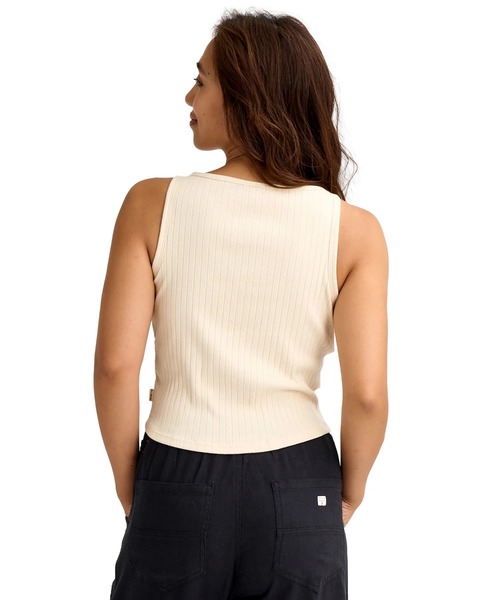 BILLABONG（ビラボン）の「BILLABONG ウィメンズ GO FOR IT TANK タンクトップ 【2026年春夏モデル】/ビラボンショート丈タンクトップ（タンクトップ・レディース・オフホワイト/ブルー系その他/アイボリー・MEDIUM）」の7枚目の写真