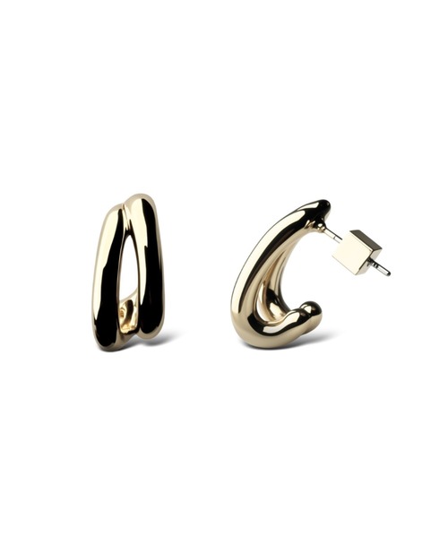 セール】Sleek Dual Pierce / 金属アレルギー対応（ピアス（両耳用