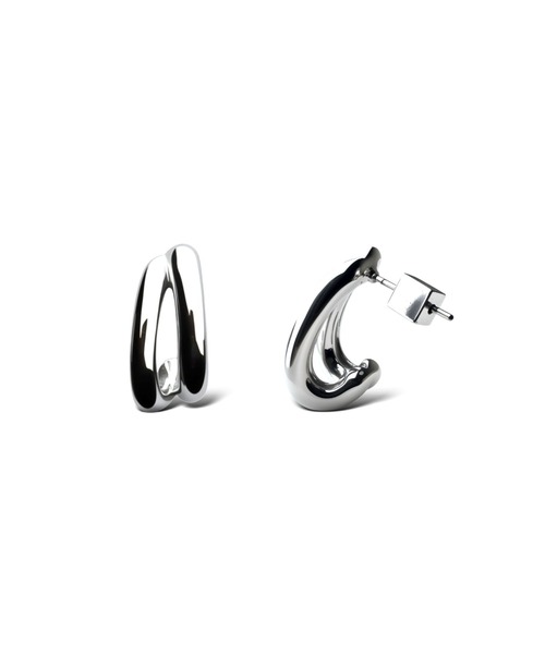 Lyvi(ライビィ)の「Sleek Dual Pierce / 金属アレルギー対応(ピアス(両耳用)・レディース・シルバー/ゴールド・FREE)」の3枚目の写真