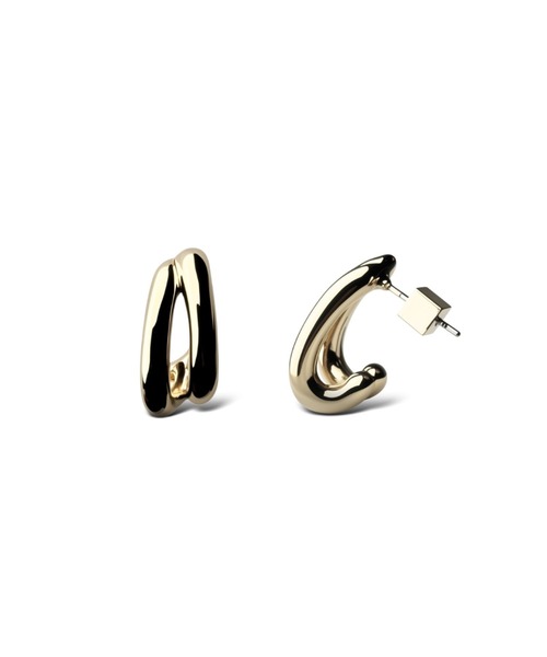 セール】Sleek Dual Pierce / 金属アレルギー対応（ピアス（両耳用