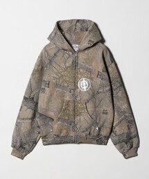 AKIMBO CLUB（アキンボクラブ）の「＜AKIMBO CLUB＞ジップ アップ フーディー（パーカー）」