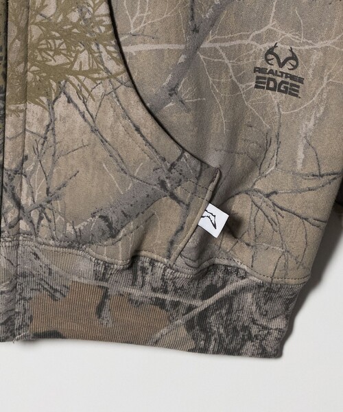 Akimbo Club 迷彩ジップパーカー AKIMBO CLUB / AKIMBO ZIP UP HOODIE / REALTREE
