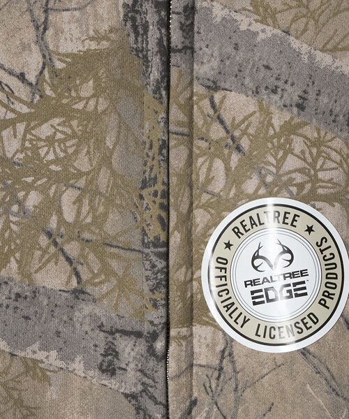 Akimbo Club 迷彩ジップパーカー AKIMBO CLUB / AKIMBO ZIP UP HOODIE / REALTREE