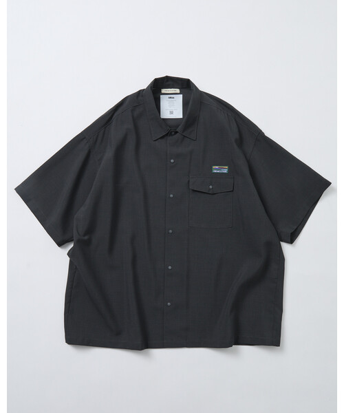 FREAK'S STORE(フリークスストア)の「<UVカット・接触冷感・吸水速乾> AiRide/エアライド リラックスフィット ショートスリーブ ポケットシャツ/限定展開(シャツ/ブラウス・メンズ・チャコールグレー/ブラック/ネイビー/ブラウン系その他/オリーブ・LARGE/MEDIUM/SMALL)」の8枚目の写真