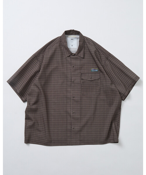 FREAK'S STORE(フリークスストア)の「<UVカット・接触冷感・吸水速乾> AiRide/エアライド リラックスフィット ショートスリーブ ポケットシャツ/限定展開(シャツ/ブラウス・メンズ・チャコールグレー/ブラック/ネイビー/ブラウン系その他/オリーブ・LARGE/MEDIUM/SMALL)」の12枚目の写真