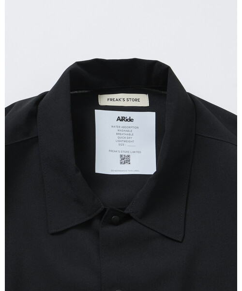 FREAK'S STORE(フリークスストア)の「<UVカット・接触冷感・吸水速乾> AiRide/エアライド リラックスフィット ショートスリーブ ポケットシャツ/限定展開(シャツ/ブラウス・メンズ・チャコールグレー/ブラック/ネイビー/ブラウン系その他/オリーブ・LARGE/MEDIUM/SMALL)」の16枚目の写真