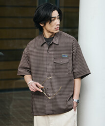 <UVカット・接触冷感・吸水速乾> AiRide/エアライド リラックスフィット ショートスリーブ ポケットシャツ/限定展開