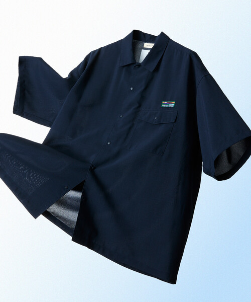 FREAK'S STORE(フリークスストア)の「<UVカット・接触冷感・吸水速乾> AiRide/エアライド リラックスフィット ショートスリーブ ポケットシャツ/限定展開(シャツ/ブラウス・メンズ・チャコールグレー/ブラック/ネイビー/ブラウン系その他/オリーブ・LARGE/MEDIUM/SMALL)」の5枚目の写真