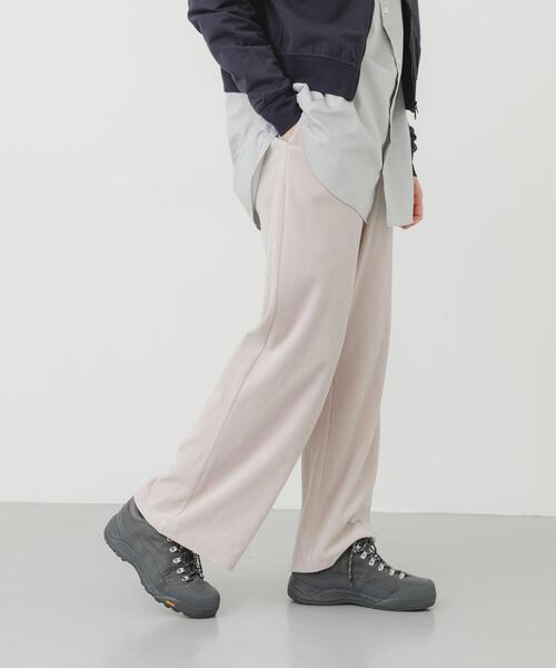 EKAL(エカル)の「コンパクトベロアイージーパンツ(その他パンツ・レディース・ネイビー/ベージュ・ONE)」の6枚目の写真