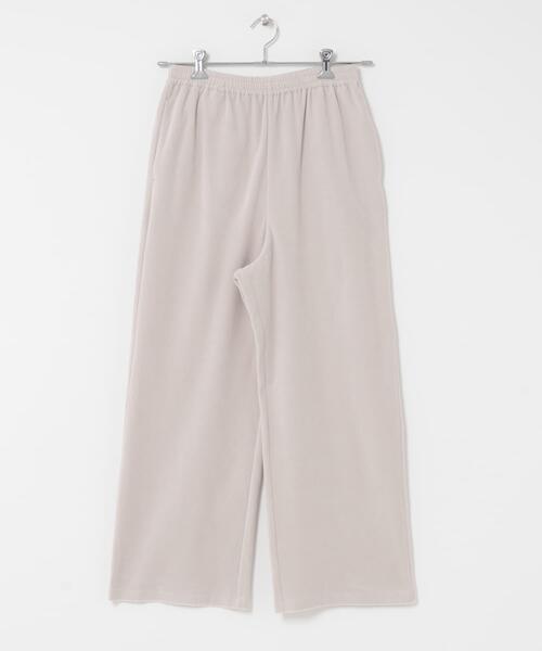 EKAL(エカル)の「コンパクトベロアイージーパンツ(その他パンツ・レディース・ネイビー/ベージュ・ONE)」の10枚目の写真