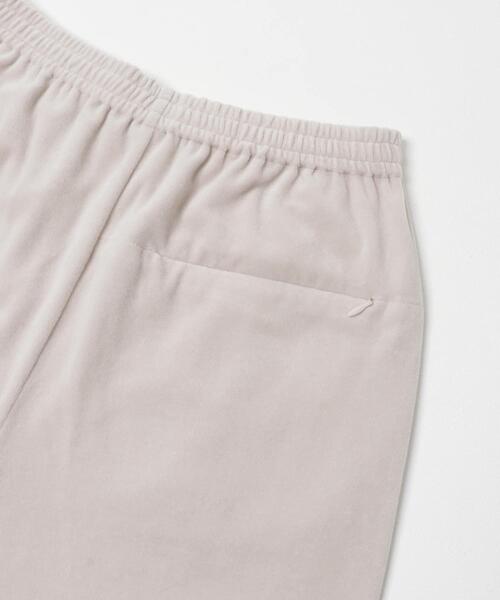 EKAL(エカル)の「コンパクトベロアイージーパンツ(その他パンツ・レディース・ネイビー/ベージュ・ONE)」の11枚目の写真