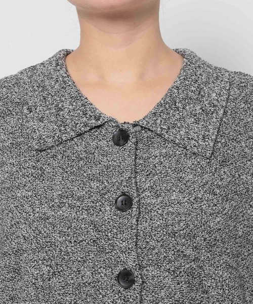 LOWRYS FARM（ローリーズファーム）の「メランジポロニットカーディガン　661233（カーディガン/ボレロ・レディース・グレー/オレンジ/ベージュ・FREE）」の21枚目の写真