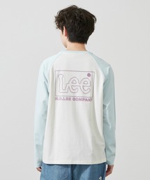 Lee/リー バッグプリント長袖Tシャツ