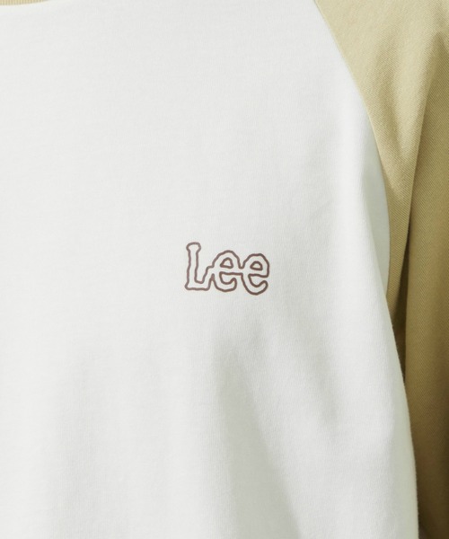Lee(リー)の「Lee/リー バッグプリント長袖Tシャツ(Tシャツ/カットソー・メンズ・ブルー/ベージュ/ブラック/ホワイト・SMALL/MEDIUM/LARGE/X-LARGE)」の11枚目の写真
