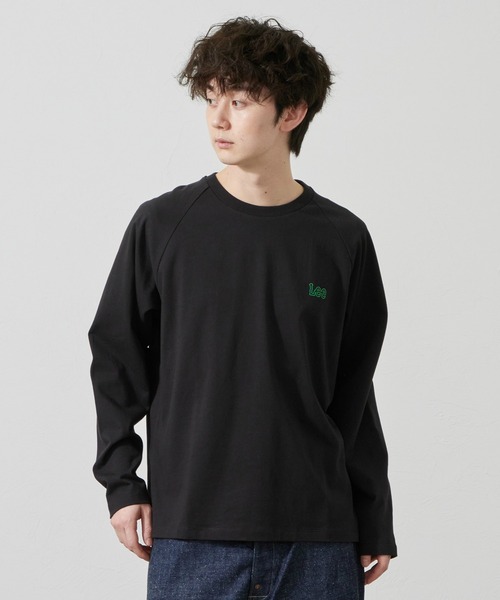 Lee(リー)の「Lee/リー バッグプリント長袖Tシャツ(Tシャツ/カットソー・メンズ・ブルー/ベージュ/ブラック/ホワイト・SMALL/MEDIUM/LARGE/X-LARGE)」の22枚目の写真