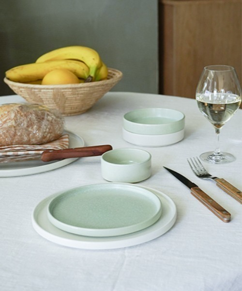 COSTA NOVA(コスタノバ)の「COSTA NOVA(コスタ・ノバ)Redonda ラウンドプレート 21cm(食器・レディース・グリーン/ホワイト・ONE SIZE)」の14枚目の写真