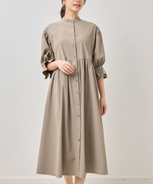 NARACAMICIE（ナラカミーチェ）の「【NARACAMICIE】無地タフタボリューム袖ワンピ―ス（ワンピース）」