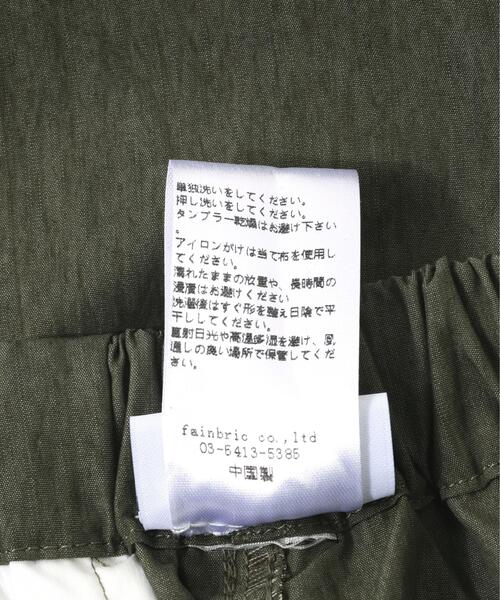 BEAVER（ビーバー）の「B omnivore/ビーオムニボー　NC SNOW PANTS（その他パンツ・メンズ・ブラック/オリーブ系・M/S）」の8枚目の写真