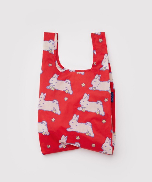 BAGGU(バグー)の「BABY BAGGU 621.バニー(エコバッグ/サブバッグ・レディース・レッド・FREE)」の4枚目の写真