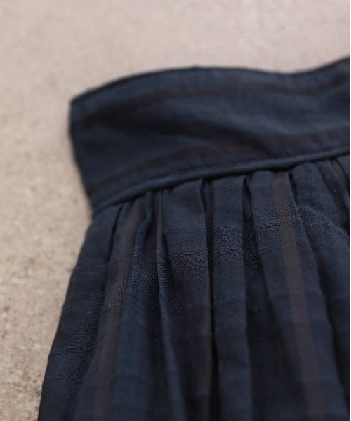 Marilyn Moon(マリリンムーン)の「sheer check tuck gather skirt(スカート・レディース・ネイビー/グレー/オフホワイト・FREE)」の18枚目の写真