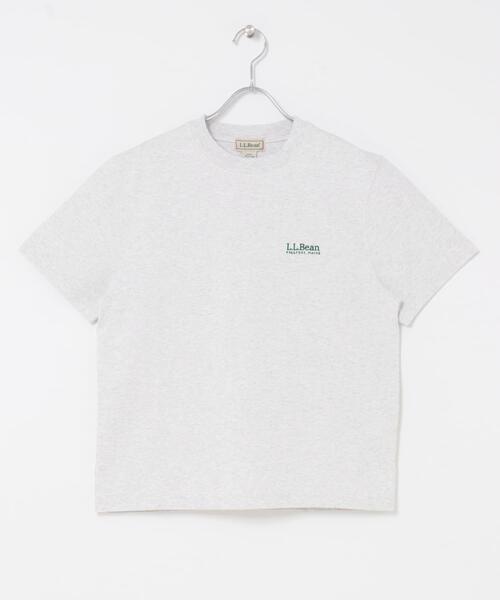 L.L.Bean（エルエルビーン）の「L.L.Bean JAPAN EDITION SHORTSLEEVE T-SHIRTS（Tシャツ/カットソー・レディース・グレー/ネイビー/ライトグレー/ホワイト・MEDIUM）」の7枚目の写真