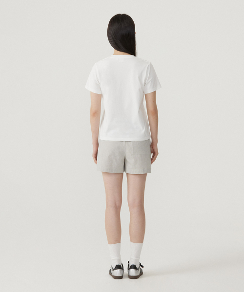 COVERNAT WOMAN(カバーナットウーマン)の「ウーマンクールコットンレインボークーパーロゴTシャツホワイト(Tシャツ/カットソー・レディース・その他・WS/WM/LARGE)」の6枚目の写真