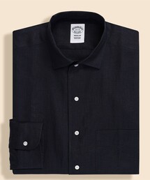 リプロダクト　リネン　オープンカラー　ドレスシャツ　Regular Fit