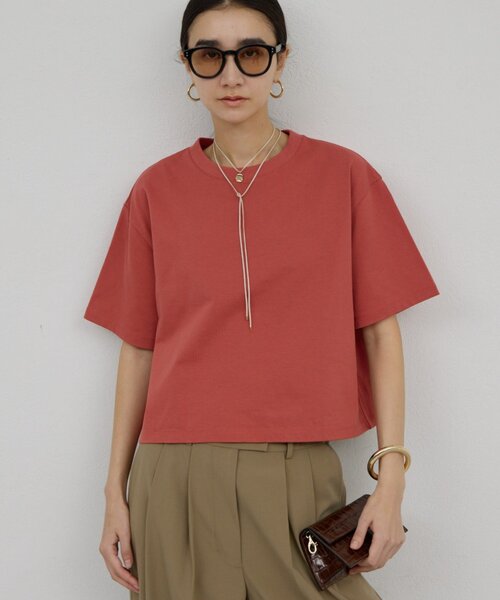 GALLARDAGALANTE（ガリャルダガランテ）の「クロップドTee（Tシャツ/カットソー・レディース・ブラック/ホワイト/オレンジ・FREE）」の22枚目の写真