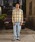 HUF�i�n�t�j�́u89 OUTLINE PLAID ZIP SHIRT�i�V���c/�u���E�X�j�v�b�C�G���[�n���̑�