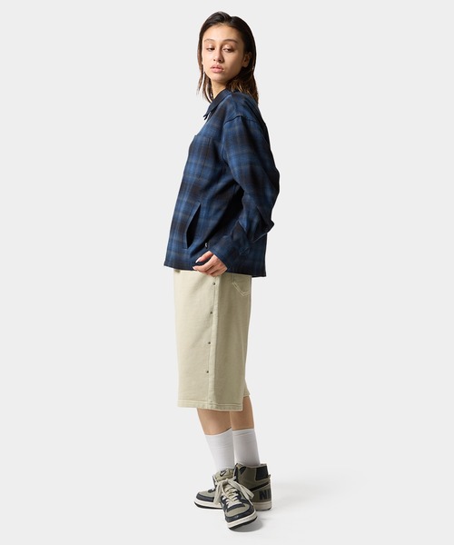 HUF（ハフ）の「89 OUTLINE PLAID ZIP SHIRT（シャツ/ブラウス・メンズ・ブラック/イエロー系その他・S/M/L/XL/XXL）」の16枚目の写真