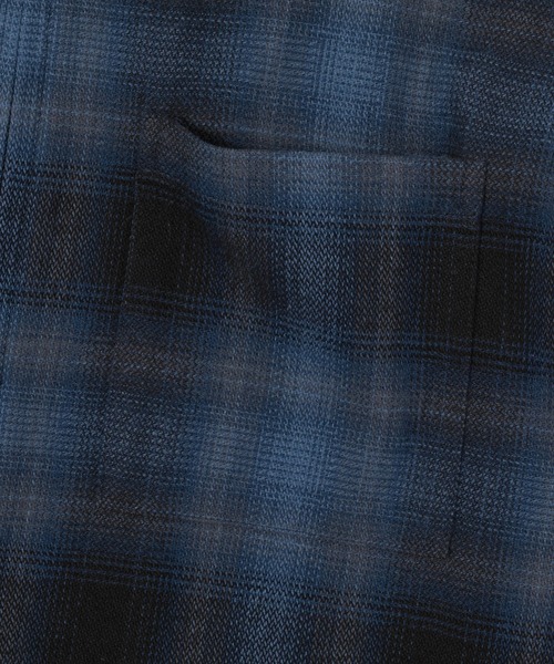 HUF（ハフ）の「89 OUTLINE PLAID ZIP SHIRT（シャツ/ブラウス・メンズ・ブラック/イエロー系その他・S/M/L/XL/XXL）」の6枚目の写真