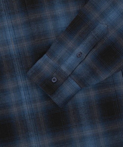 HUF（ハフ）の「89 OUTLINE PLAID ZIP SHIRT（シャツ/ブラウス・メンズ・ブラック/イエロー系その他・S/M/L/XL/XXL）」の7枚目の写真