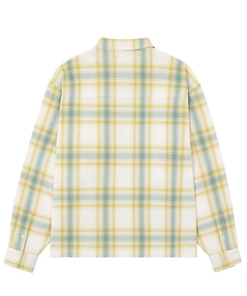 HUF（ハフ）の「89 OUTLINE PLAID ZIP SHIRT（シャツ/ブラウス・メンズ・ブラック/イエロー系その他・S/M/L/XL/XXL）」の14枚目の写真