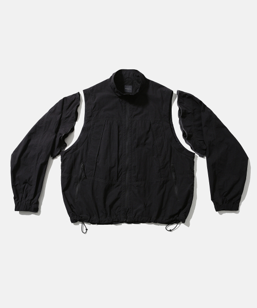 MOIF（モイフ）の「[SS26] WIDE MODULAR PARKA / BLACK（ナイロンジャケット・メンズ・その他・1(S)/2(M)/3(L)）」の3枚目の写真