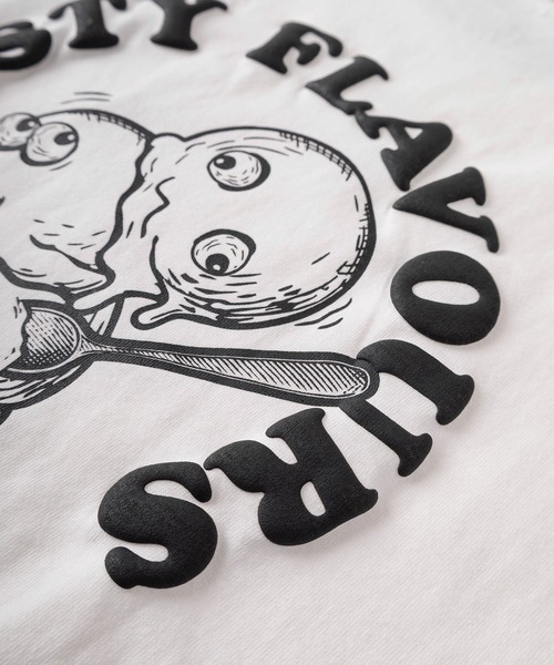 make a ray!(メイク ア レイ!)の「【84】ヴィンテージライク バックプリント クールタッチ 接触冷感 リンガーTシャツ/ユニセックス/レディース/メンズ(Tシャツ/カットソー・メンズ・ブラック系その他/ブラック/レッド/グリーン・L/M)」の13枚目の写真
