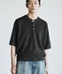 WYM LIDNM（ウィム バイ リドム）の「AZE H/S KNIT HENLEY（ニット/セーター・M）」