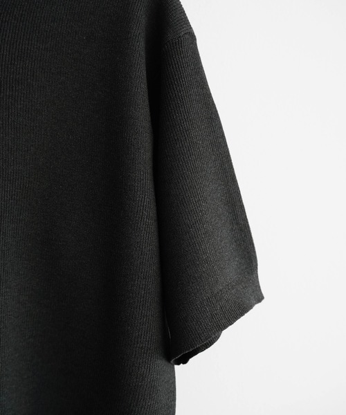 WYM LIDNM（ウィム バイ リドム）の「AZE H/S KNIT HENLEY（ニット/セーター・メンズ・グレー/ブラウン/チャコール・S/M/L）」の20枚目の写真